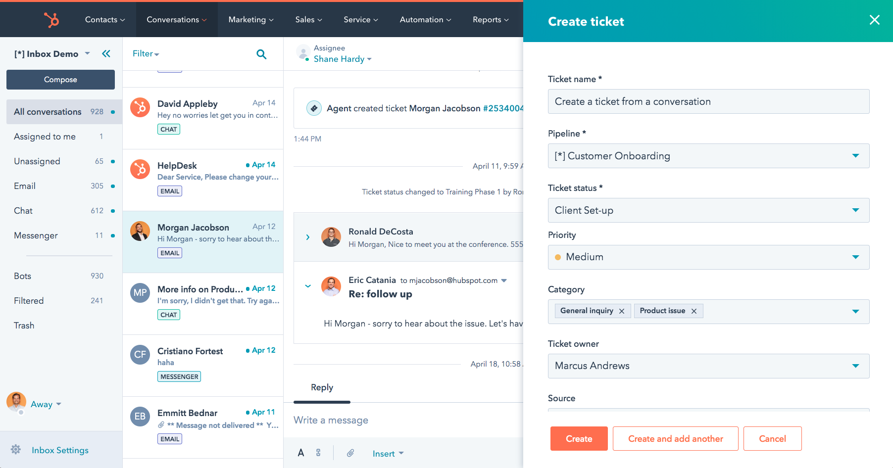 Hubspot Customer Complaint Software