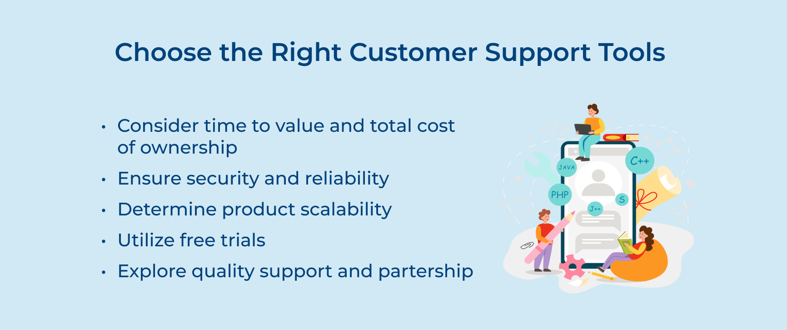 Choose the Right Customer Support Tools 