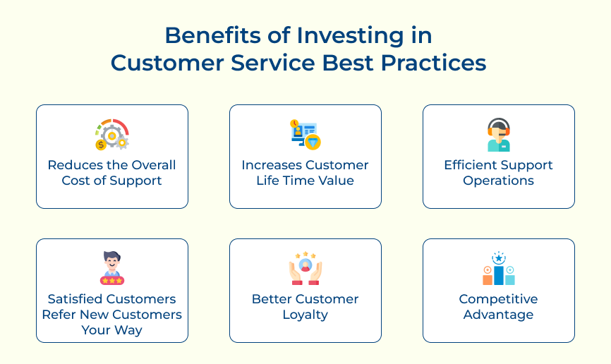 Benefits of Investing in Customer Service Best Practices