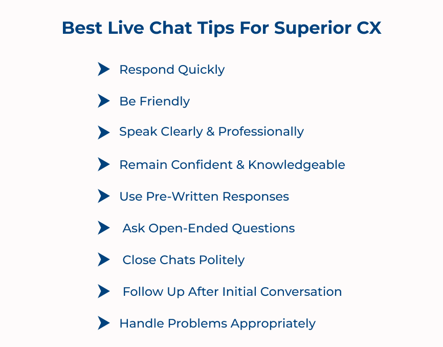 Best Live Chat Tips for Superior CX