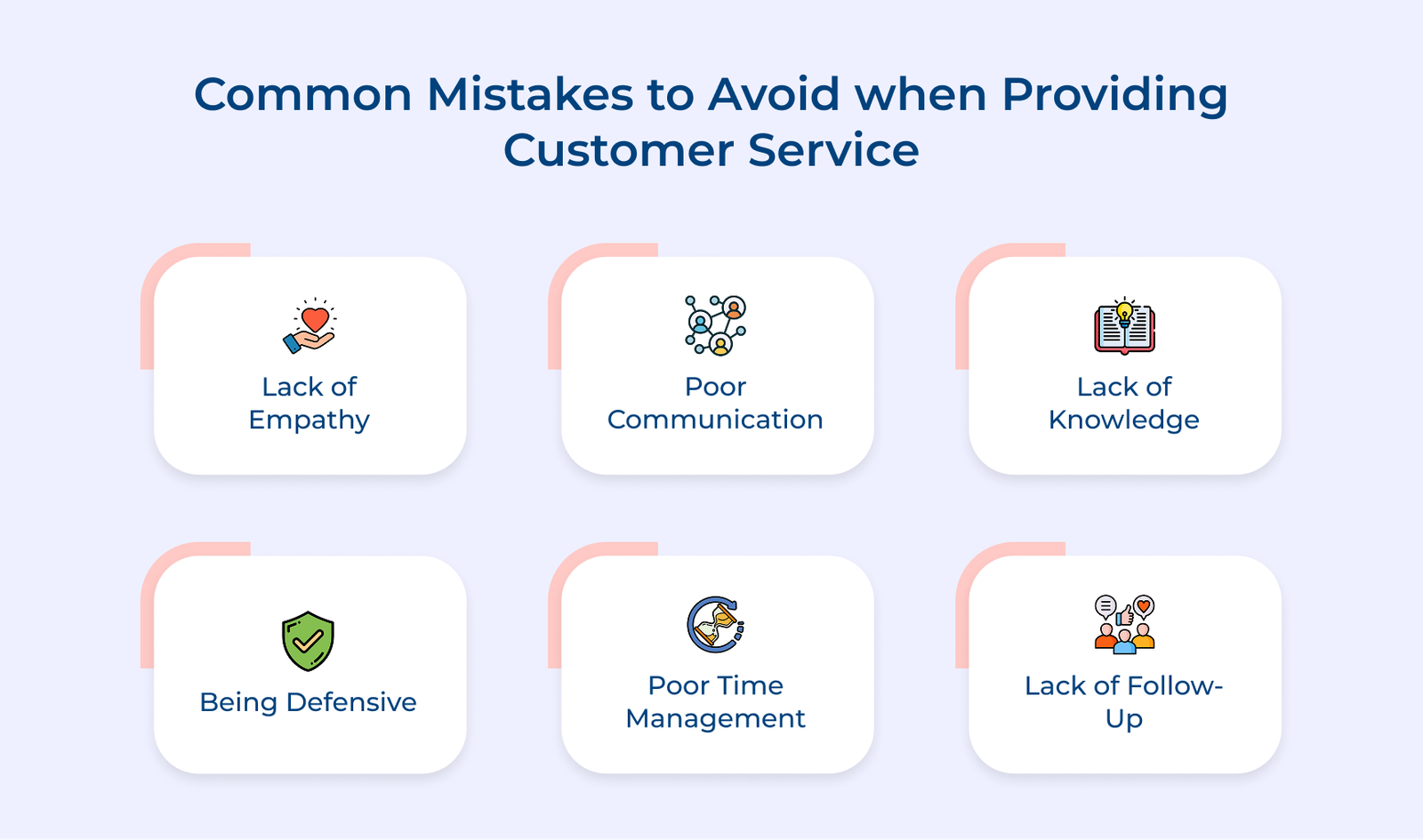 Common Mistakes to Avoid when Providing Customer Service Common Mistakes to Avoid when Providing Customer Service
