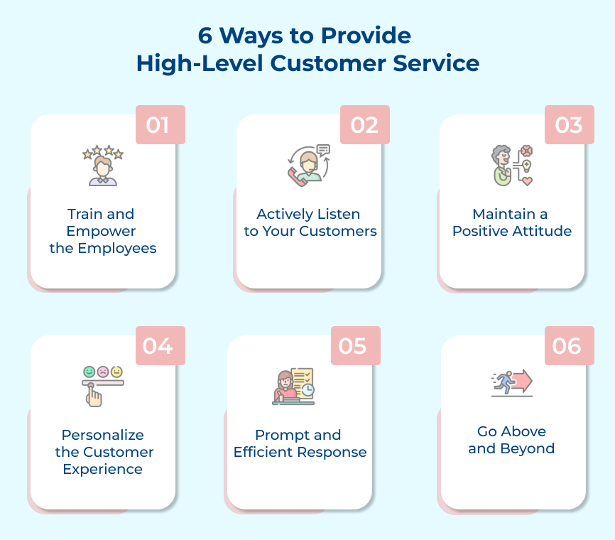 Ways to Provide High-Level Customer Service