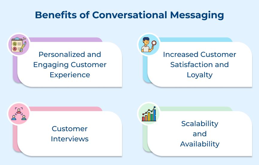 Benefits of Conversational Messaging