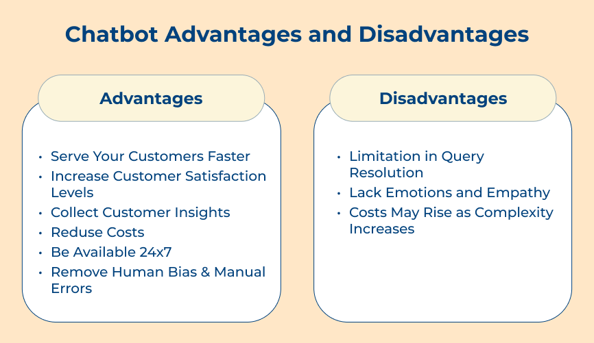 Chatbot Advantages and Disadvantages