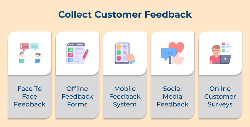 Collect customer feedback