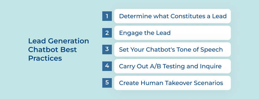 Lead Generation Chatbot Best Practices