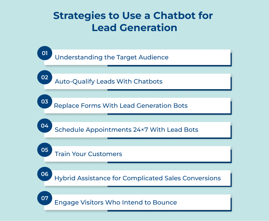 Strategies to Use Chatbot for Lead Generation