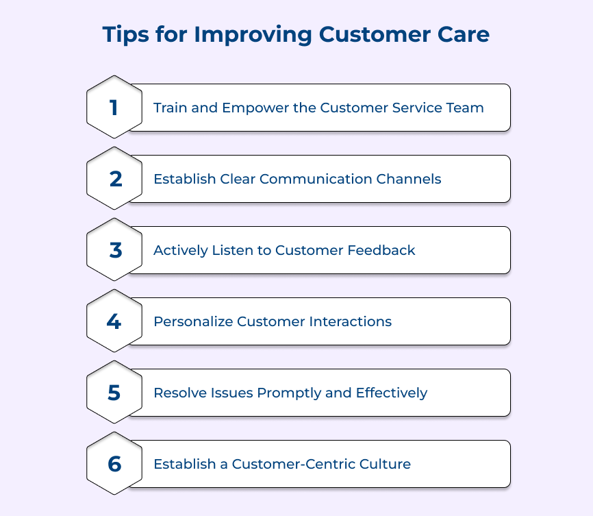 Improving Customer Care Tips