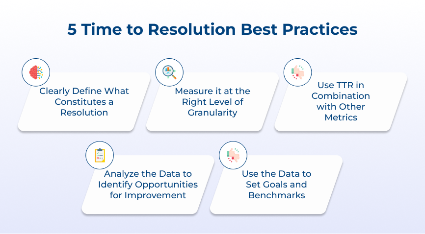 Time to Resolution Best Practices