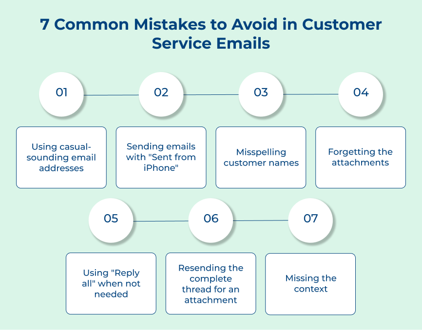 Common Mistakes to Avoid in Customer Service Emails