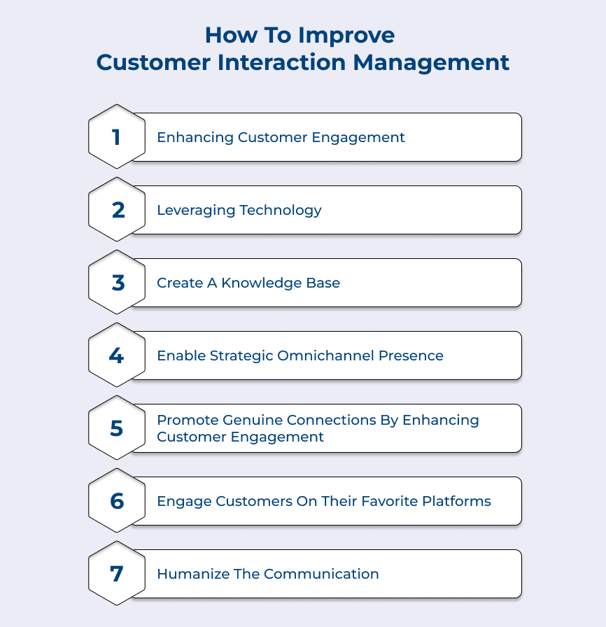 How To Improve Customer Interaction Management