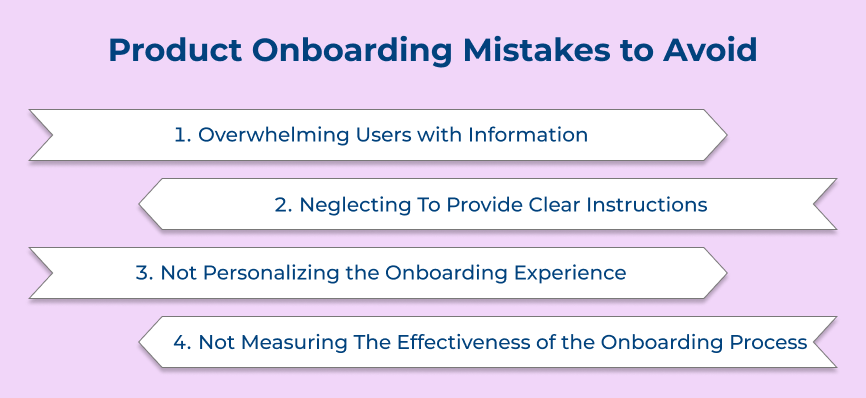 Product Onboarding Mistakes to Avoid