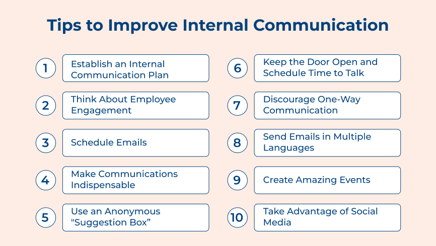 Tips to Improve Internal Communication