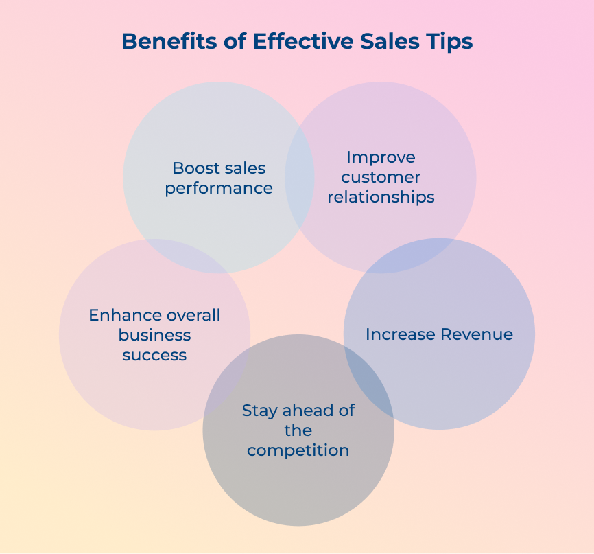 Benefits of Effective Sales Tips