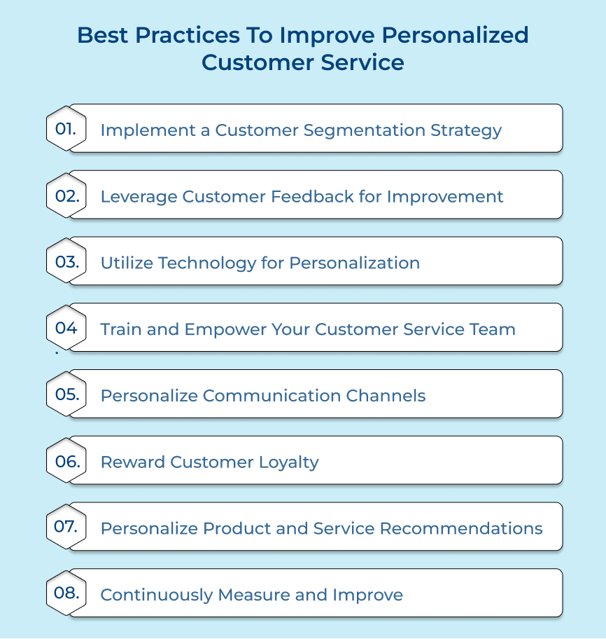 Best Practices To Improve Personalized Customer Service