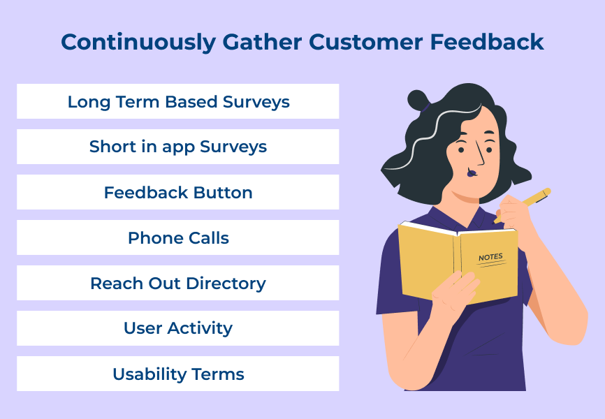 Continuously Gather Customer Feedback