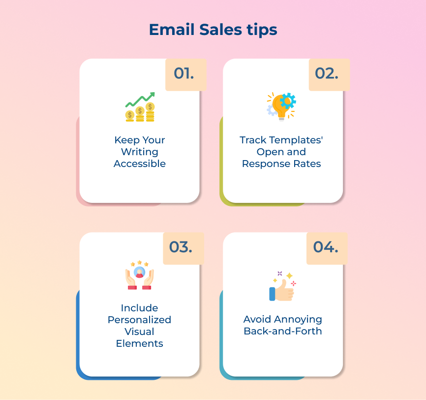 Email Sales tips