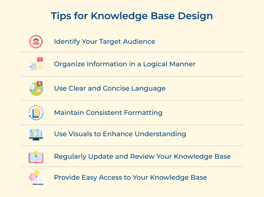 Tips for Knowledge Base Design