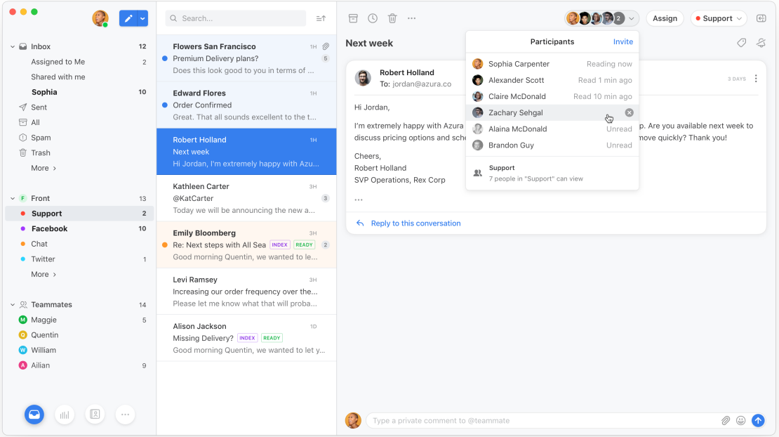 Front-Inbox