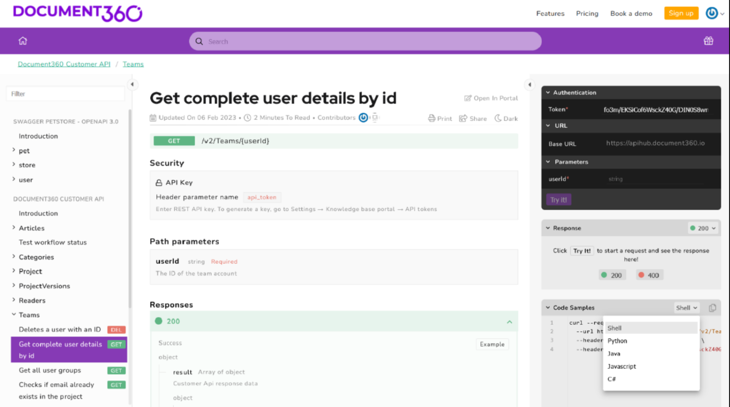 Document360 ecommerce customer service platform