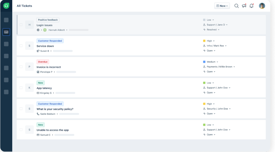 Freshdesk cloud help desk software