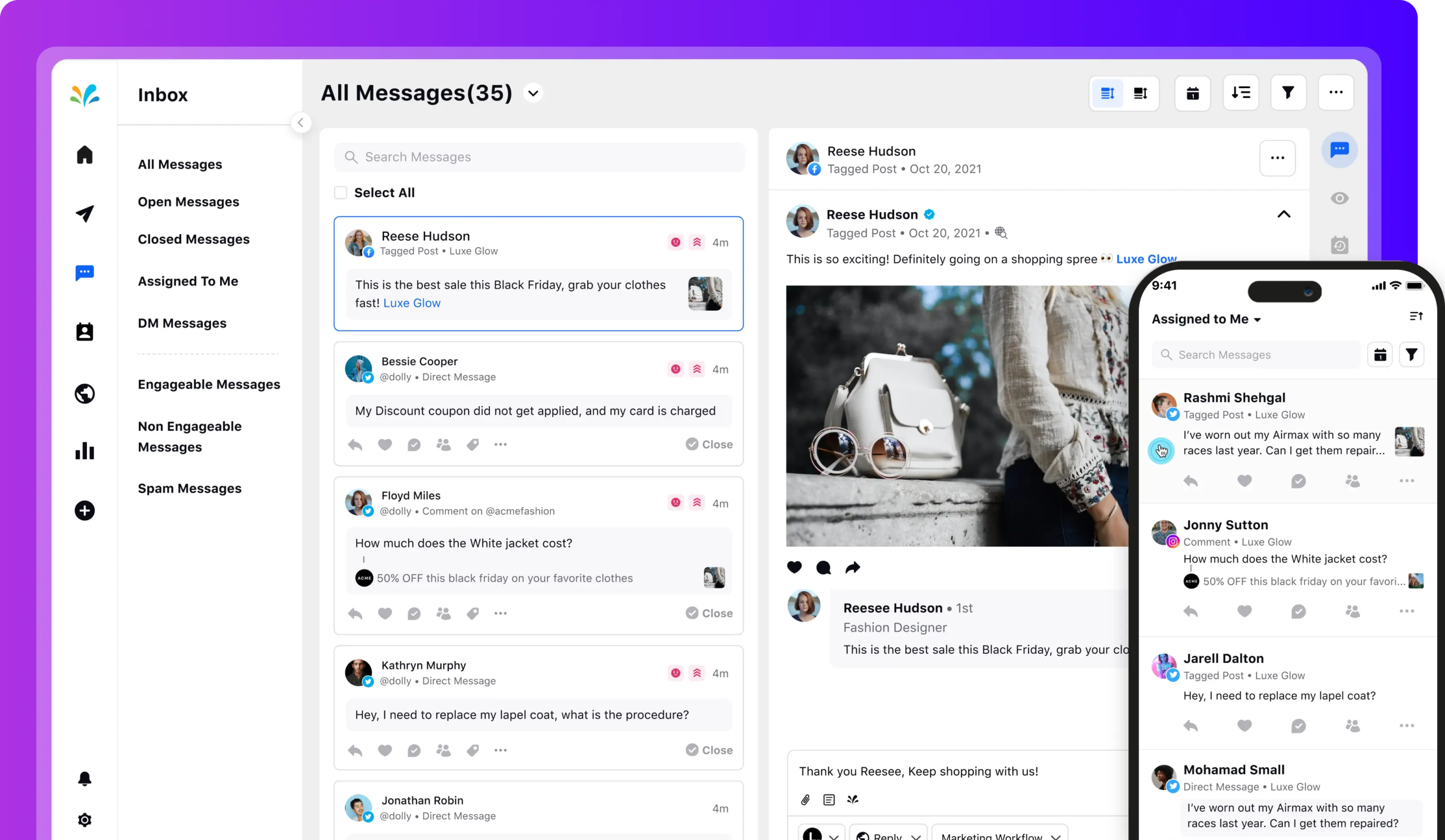 Sprinklr Social Media Customer Service Software