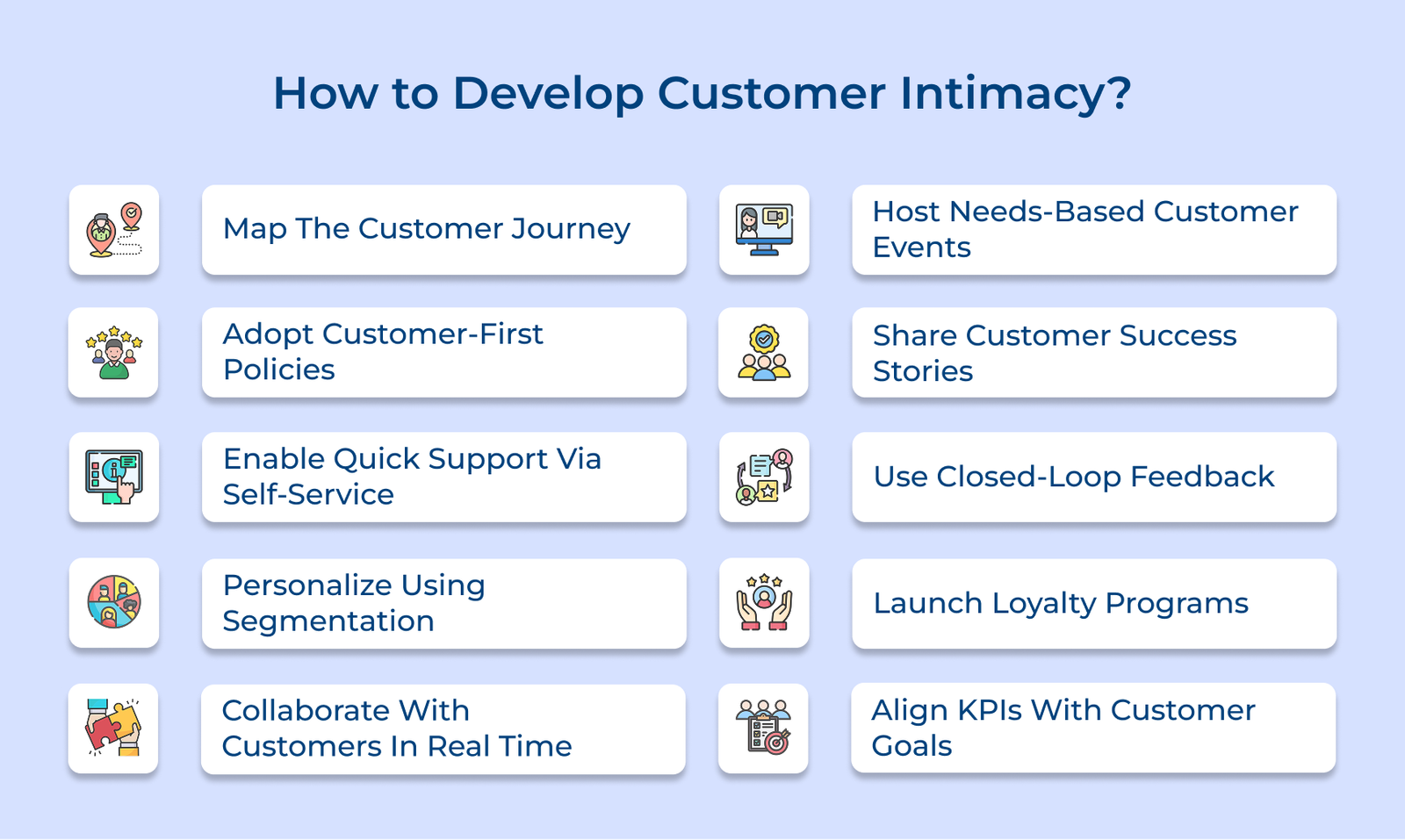 How to Develop Customer Intimacy