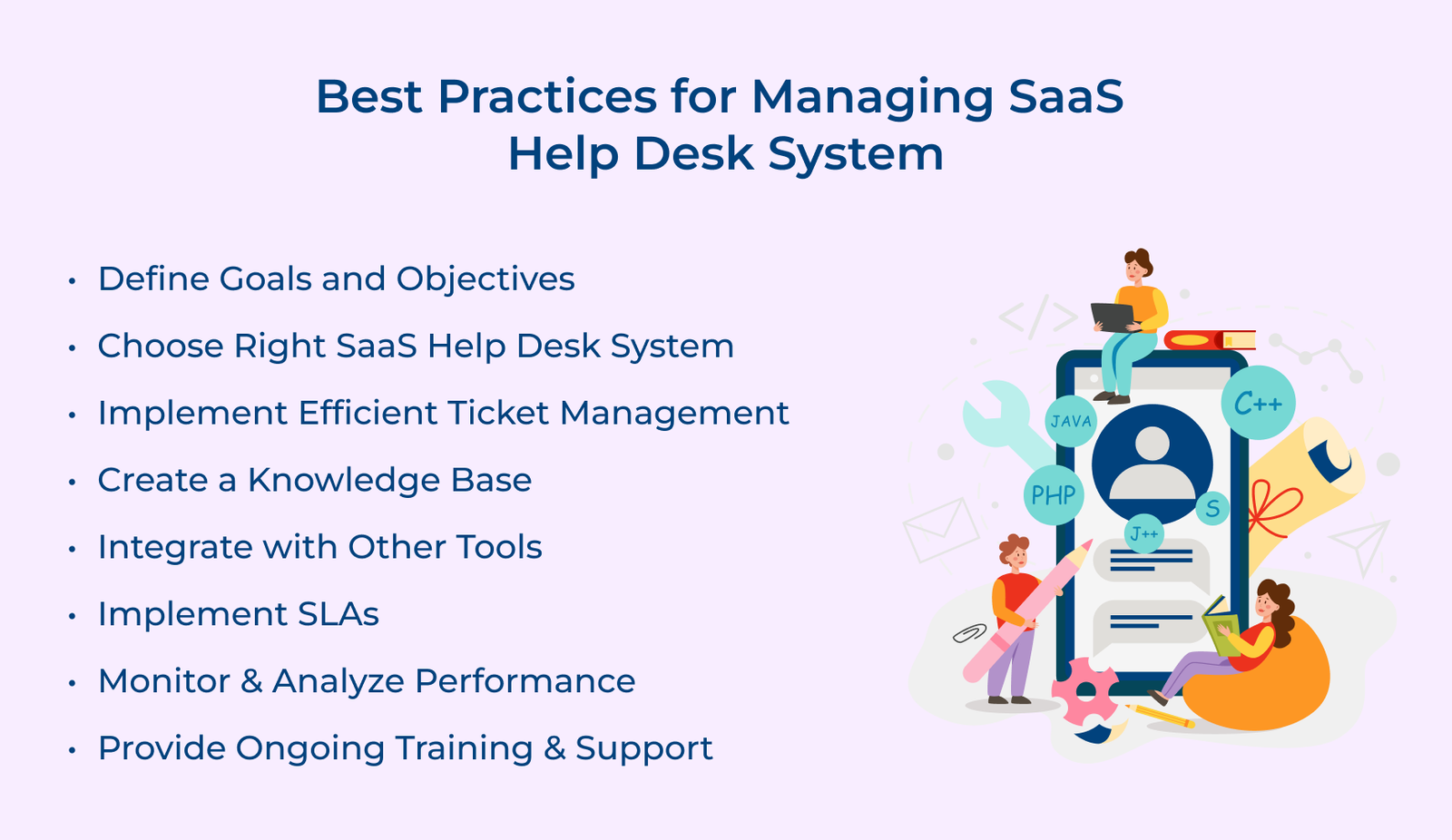 Best Practices for Managing SaaS Help Desk System