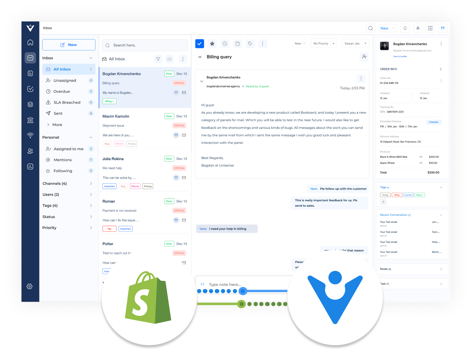 Shopify Customer Service Apps