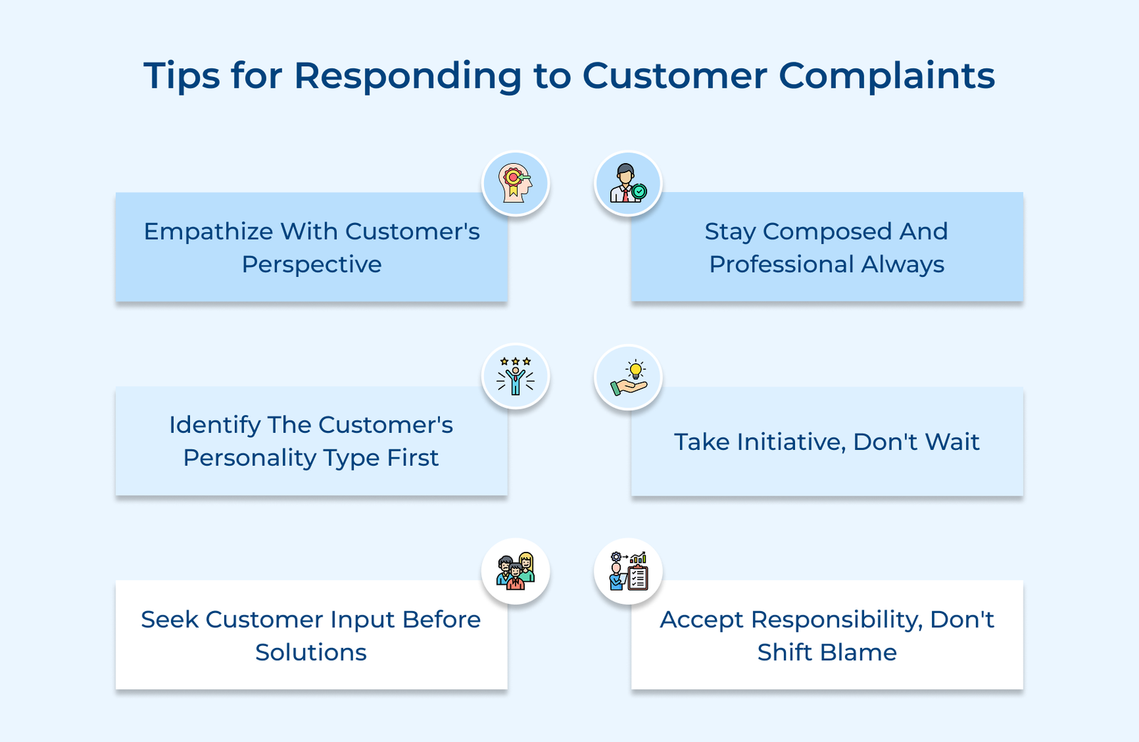 Tips for Responding to Customer Complaints