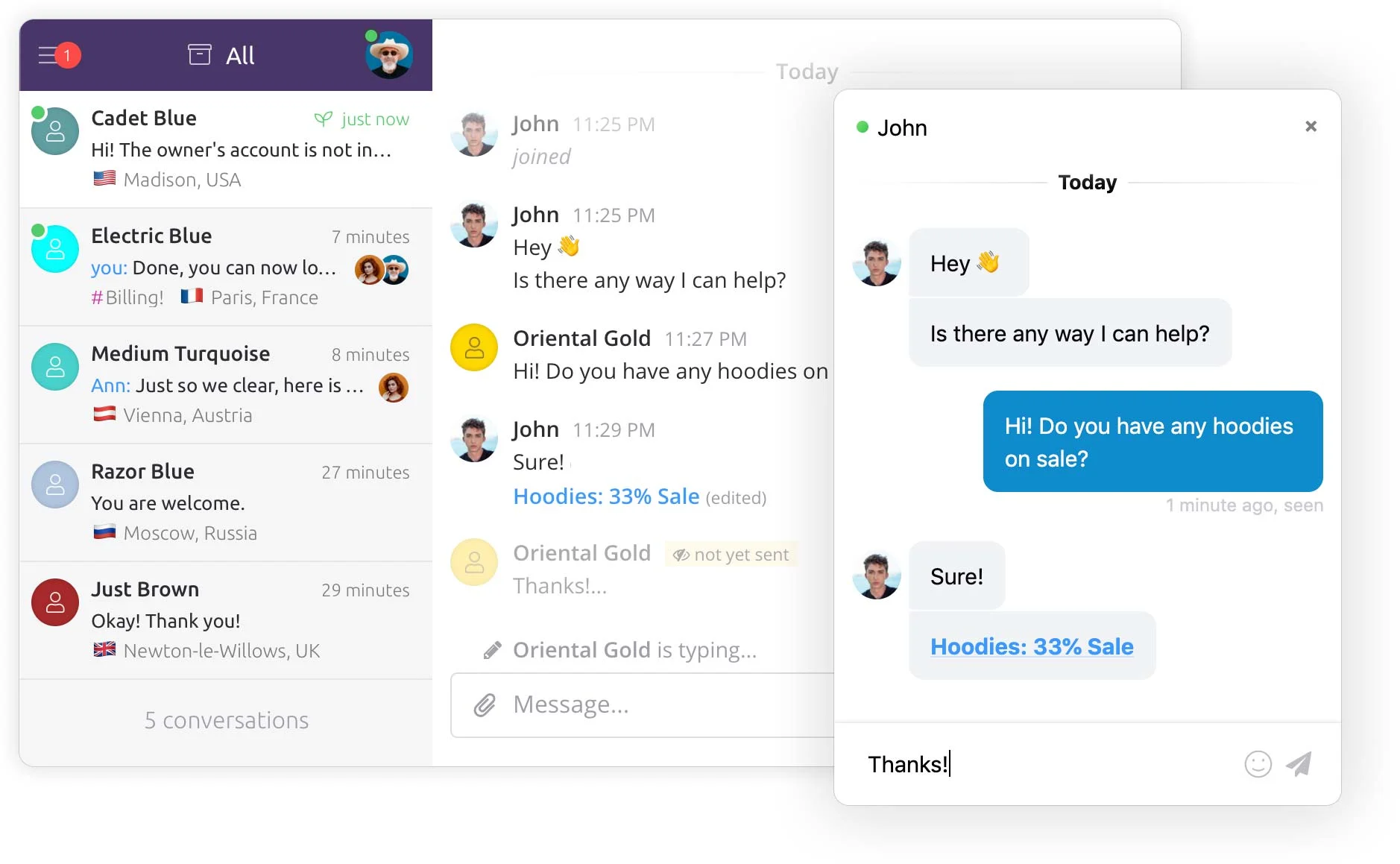 Chatra Live Chat Software