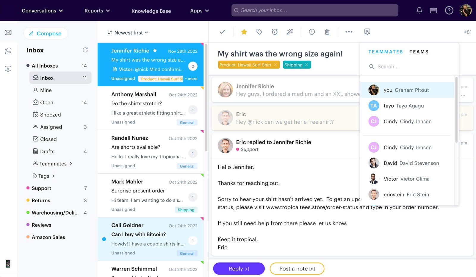 Groove Omnichannel Customer Service Software