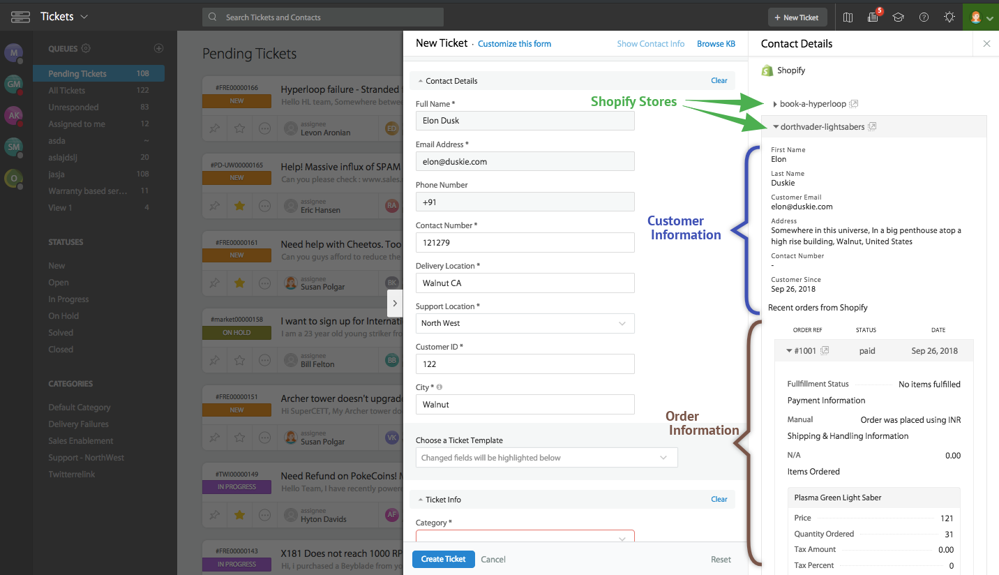 HappyFox Shopify Customer Service Apps