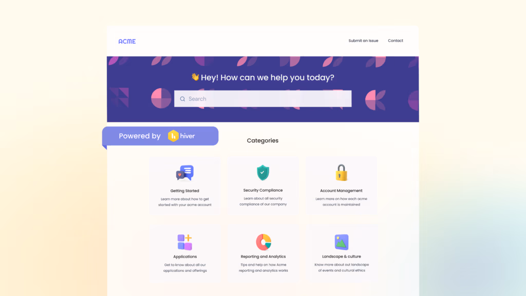 Hiver SaaS Knowledge Base