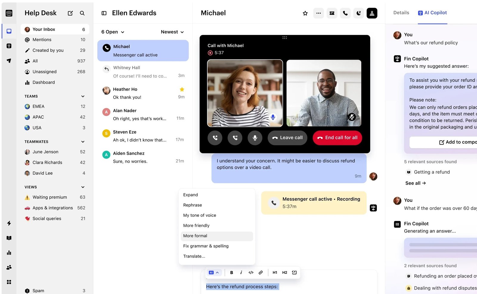 Intercom Customer Messaging Platform