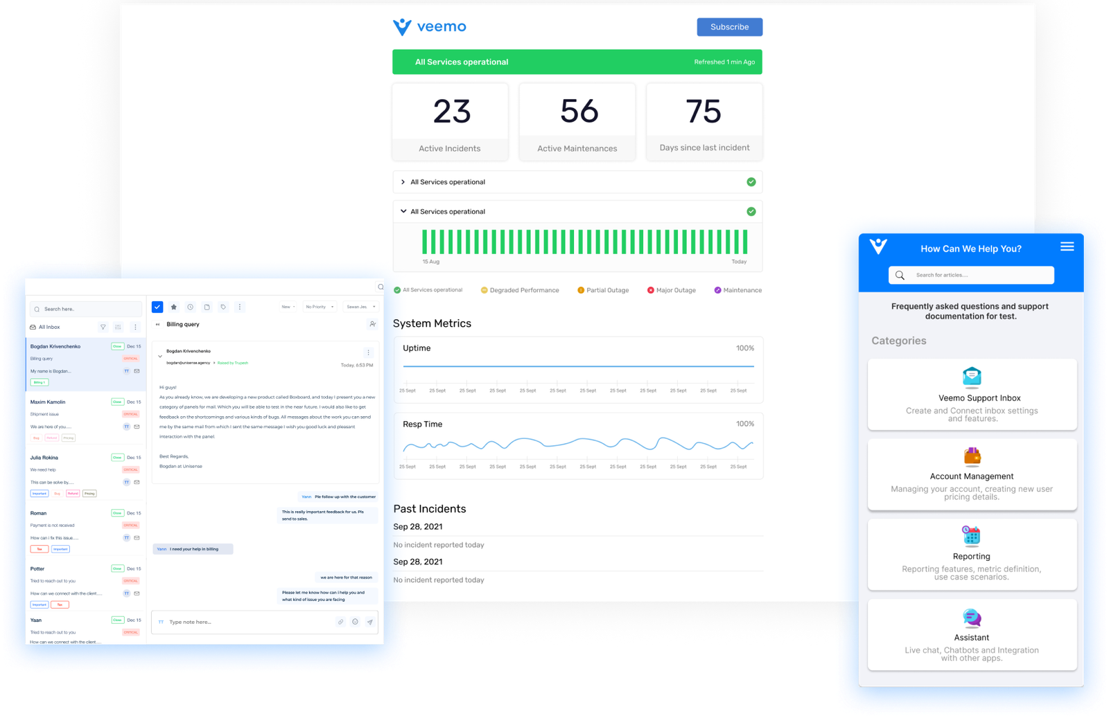 Internal Help Desk Software