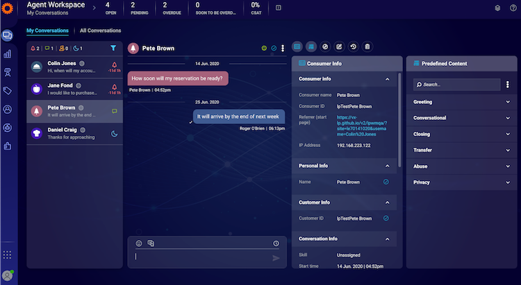 LivePerson Customer Messaging Platform