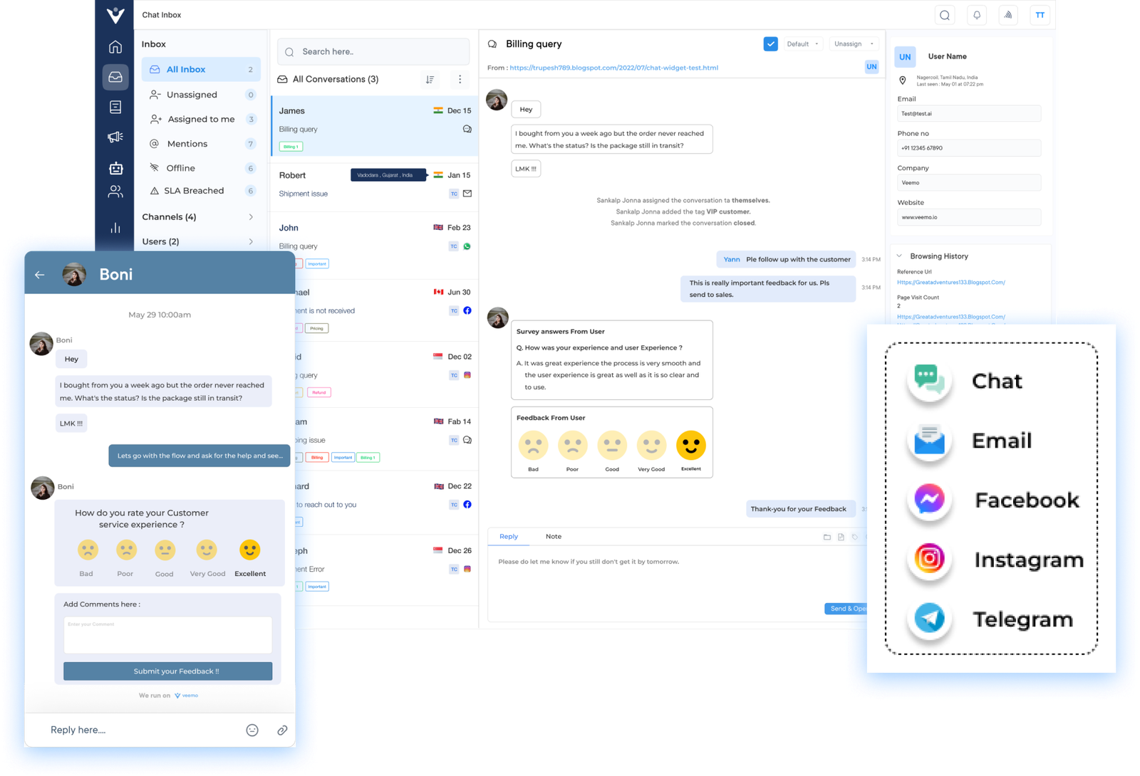 Omnichannel Widget Omnichannel Chat Widget