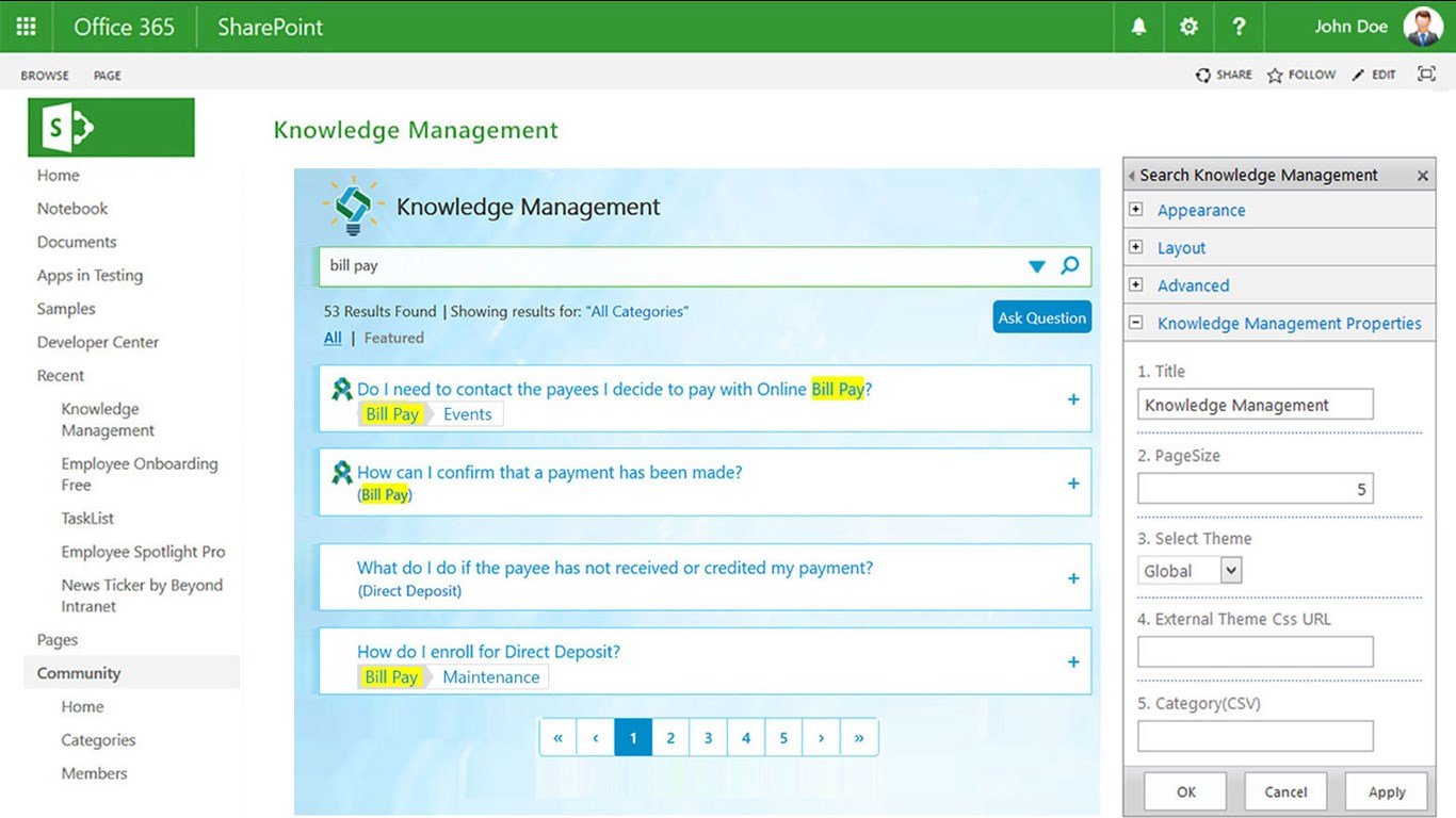 SharePoint Knowledge Management Tools