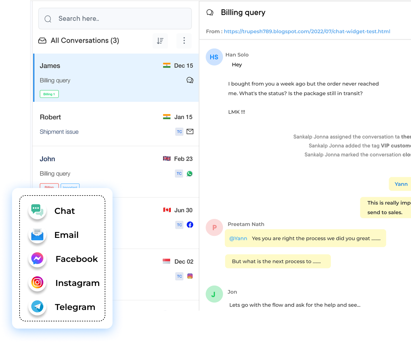 AI chatbot software tools platforms Dashboard2
