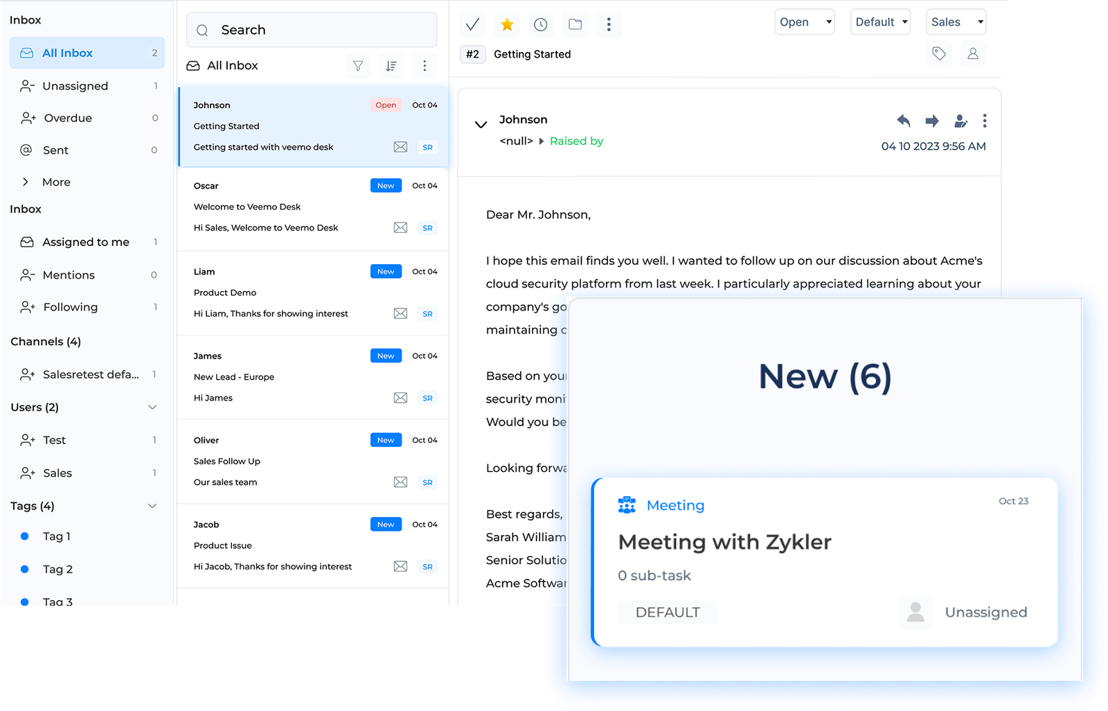 CRM for Government Dashboard 1