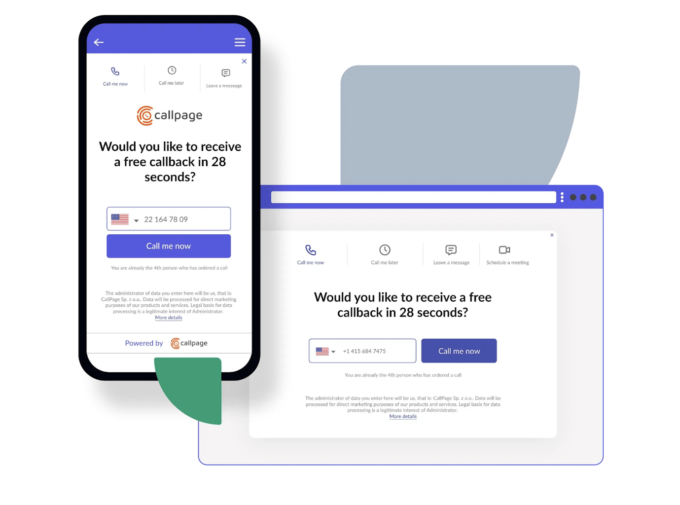 CallPage Lead Generation Tool