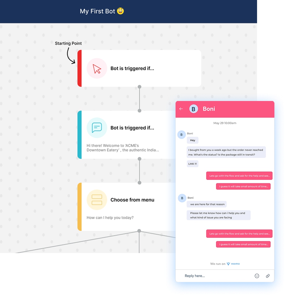 Conversational Marketing Software platform Dashboard1