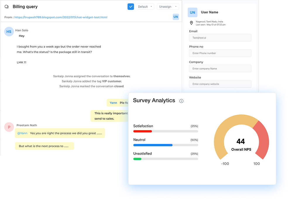 Customer Communication Dashboard2
