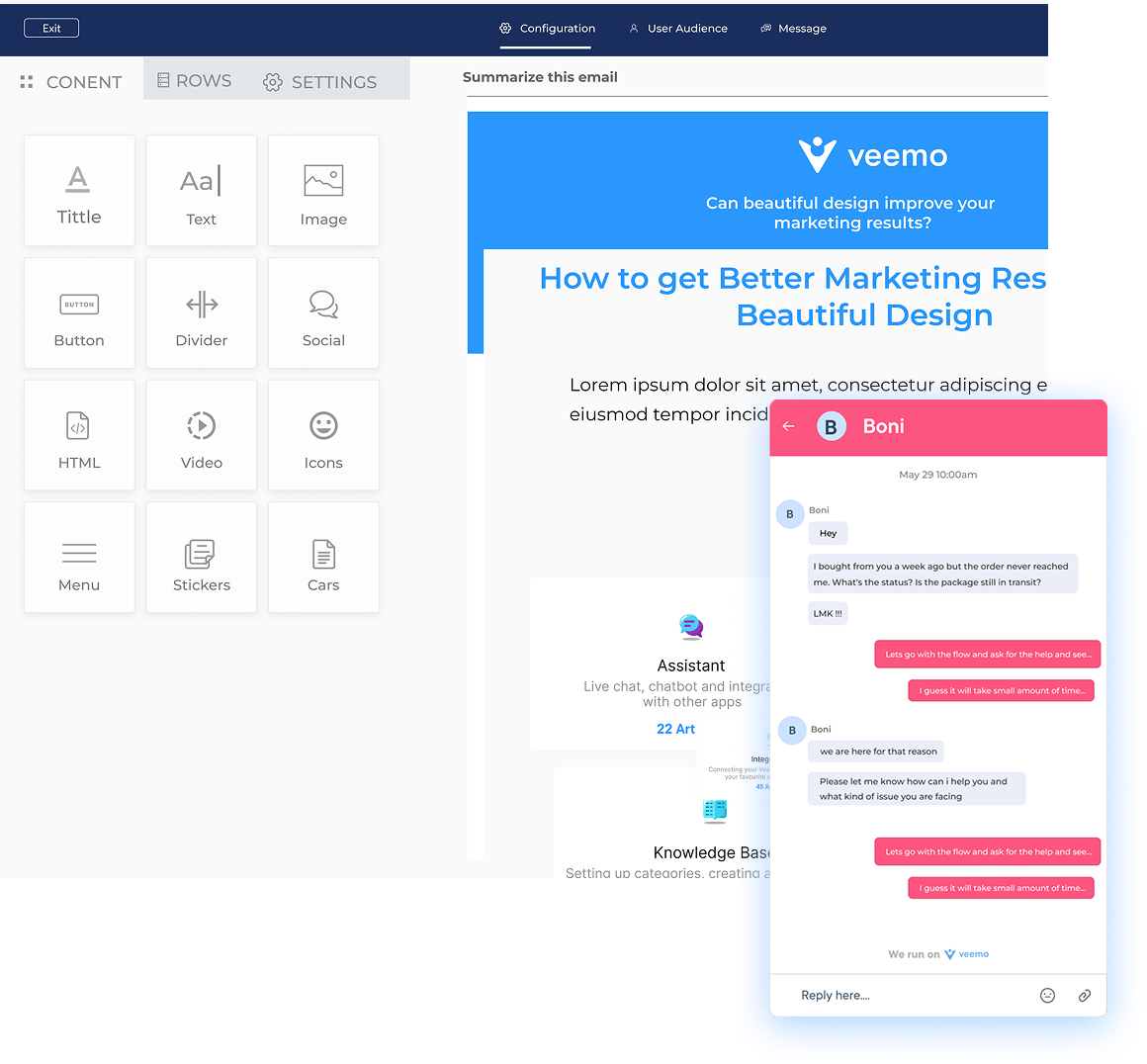 Customer Communication Management Software, Platform Dashboard1