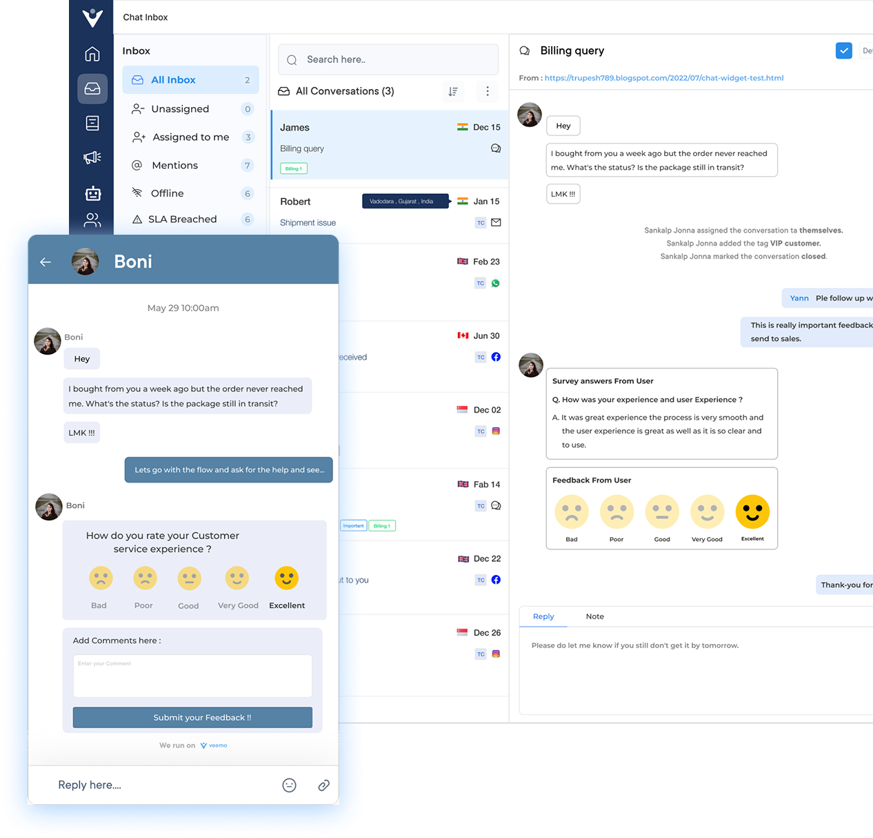 Customer Engagement Software, Solutions, platforms Dashboard1