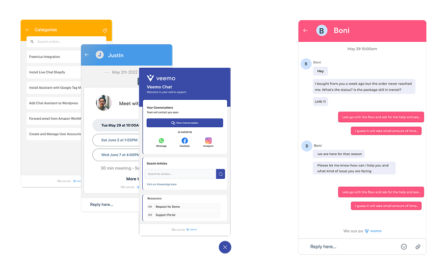 Customer Messaging Platform , Software Dashboard1