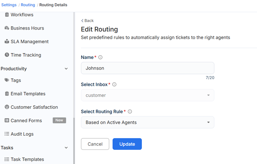 Customer Service Email Management Software Dashboard 1