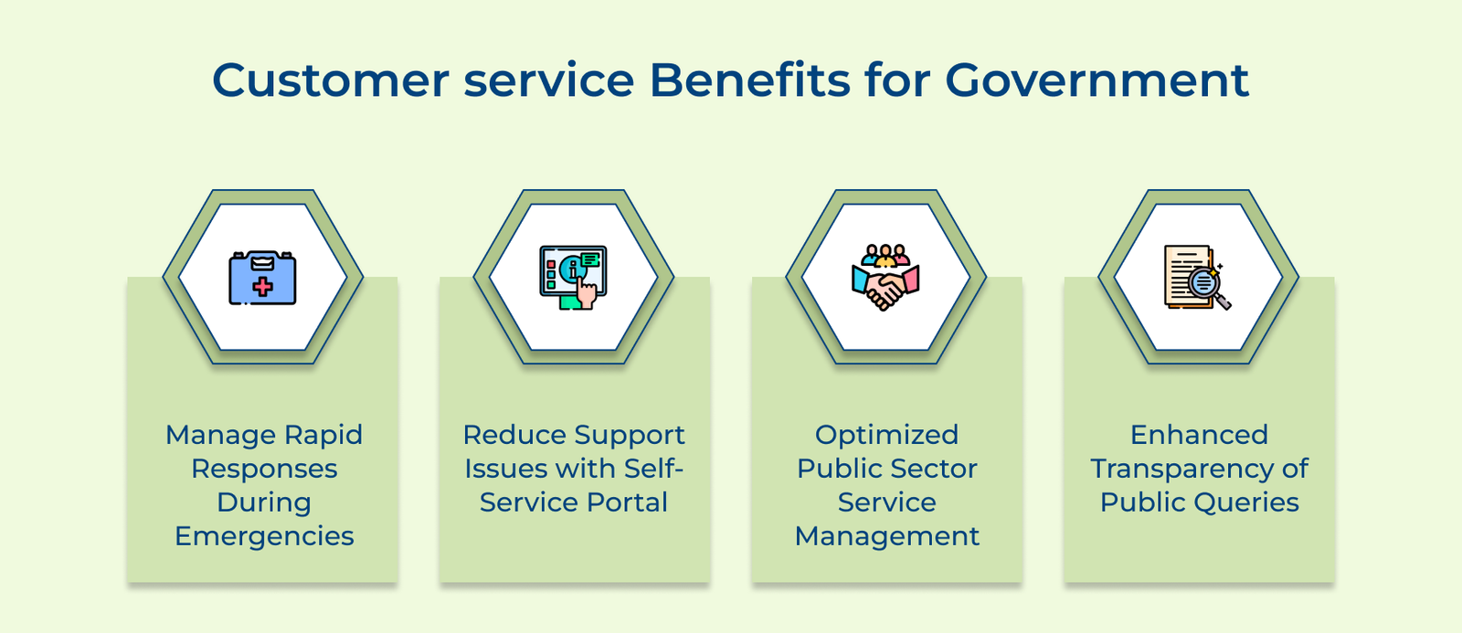 Customer Service Benefits for Government