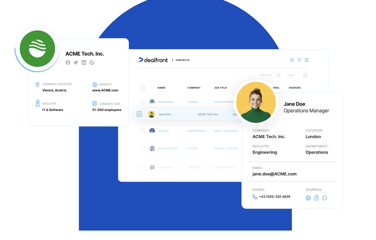 DealFront Lead Generation Tool